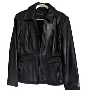 Anne Klein - Real Leather Jacket - Ladies size L